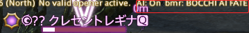 DTRバーにAI OnとBOCCHI AI FATEが表示されている状態